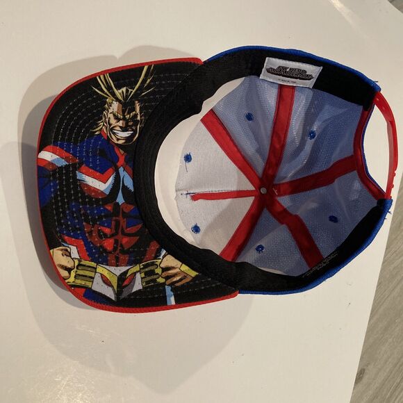 My Hero Academia Snapback Hat Mens Blue - Bioworld - Picture 5 of 7